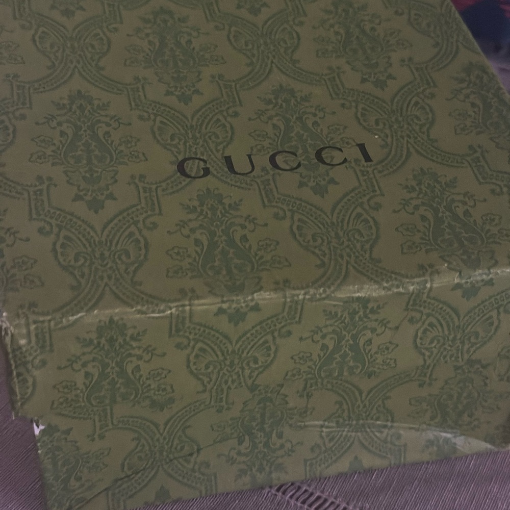 Gucci Beige Monogram Platform Slides - image 5